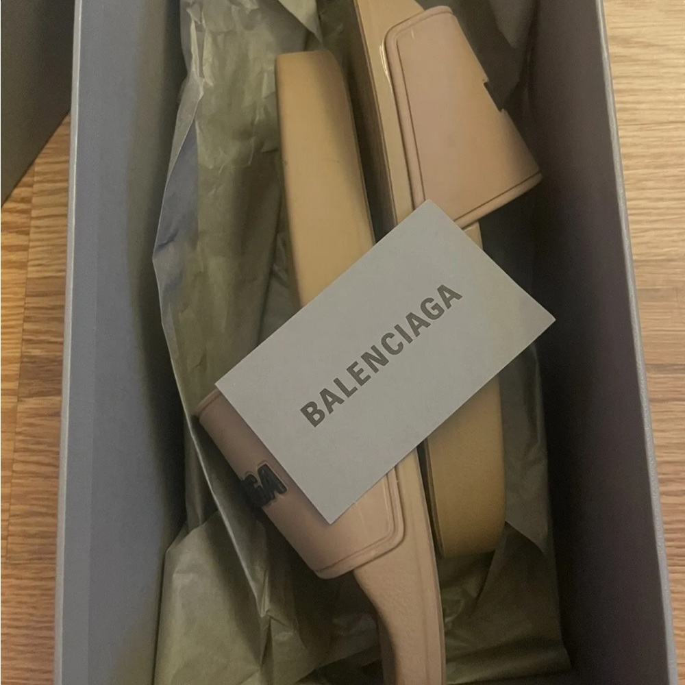 Authentic Balenciaga Slides Size 6 With Box - image 6
